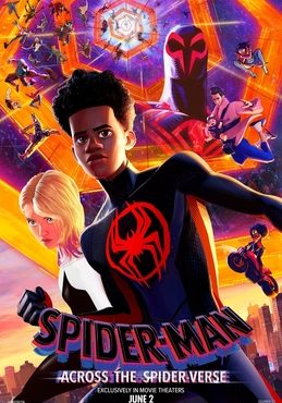 Cover art for Spiderman Across The Spiderverse