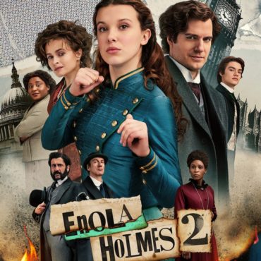 Cover art for Enola Holmes 2