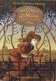 Cover art for Enola Holmes
