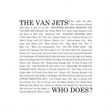 Cover art for Who Does